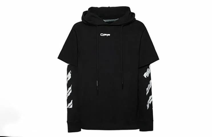 OFF-WHITE SS20 Airport Tape Hoodie