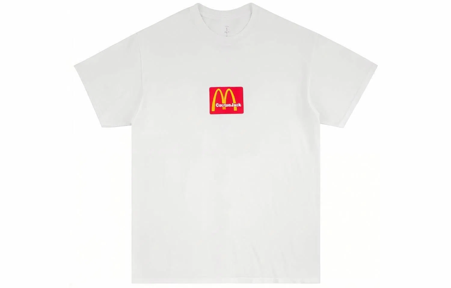 Travis Scott x McDonald's Cactus Jack T-Shirt White