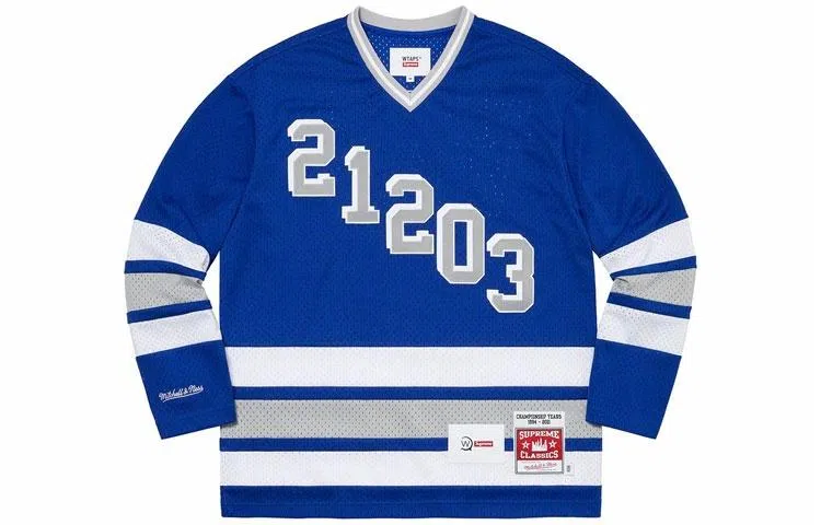 Supreme x WTAPS x Mitchell & Ness Hockey Jersey