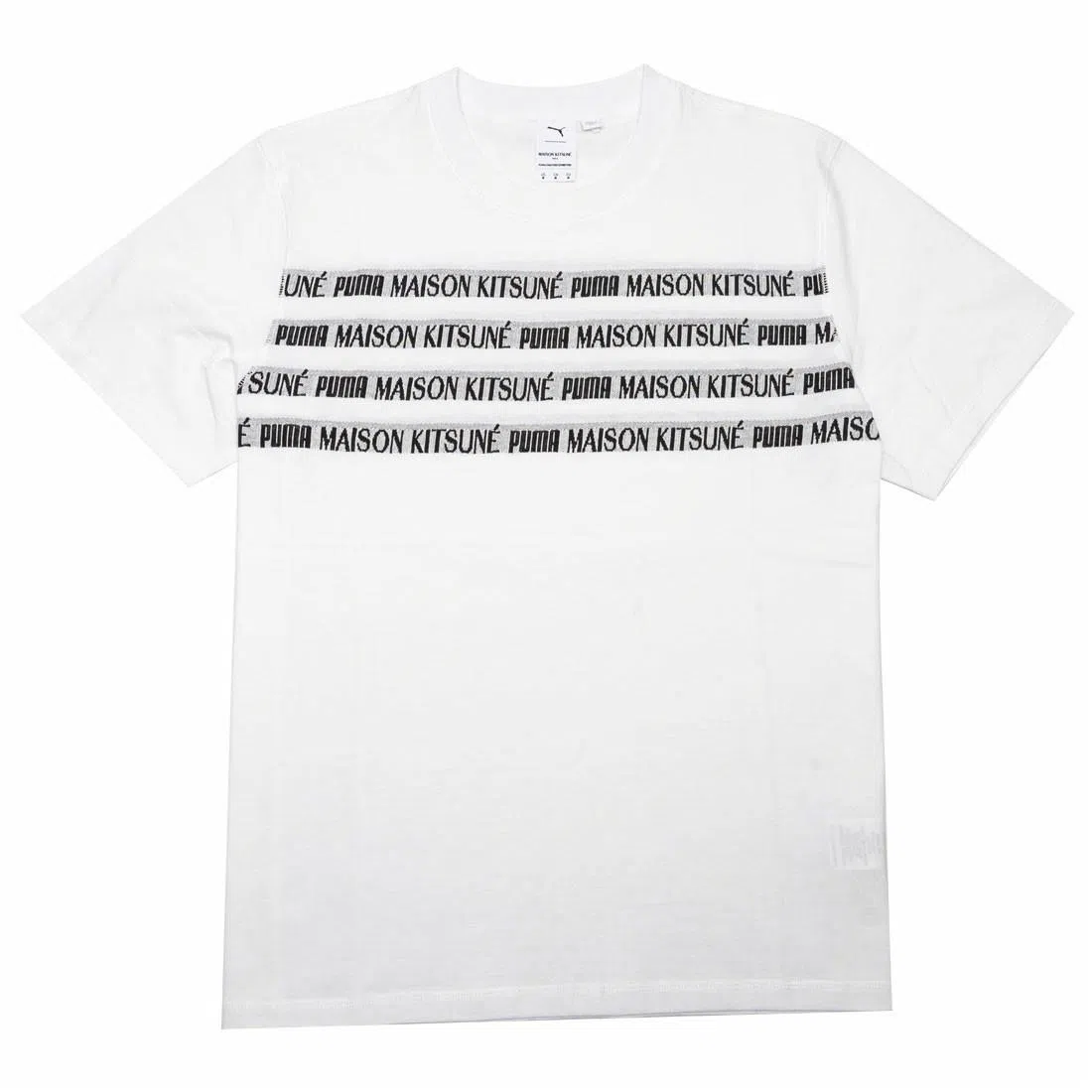 Puma x Maison Kitsune Engineered Tee White
