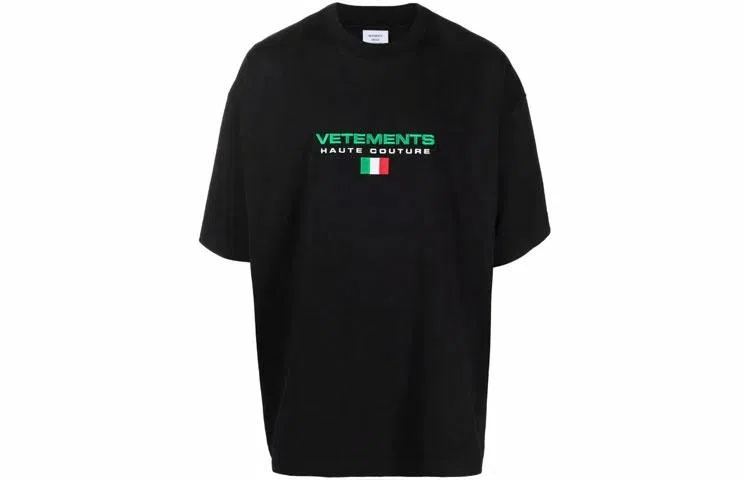 Vetements SS22 Black Tee