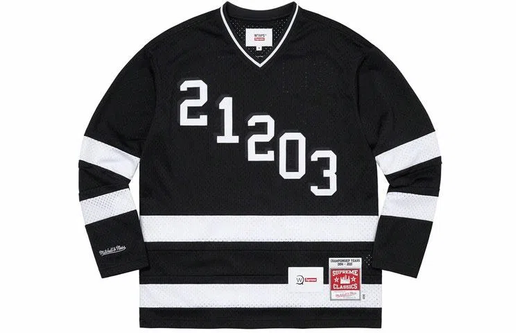 Supreme x WTAPS x Mitchell & Ness Hockey Jersey
