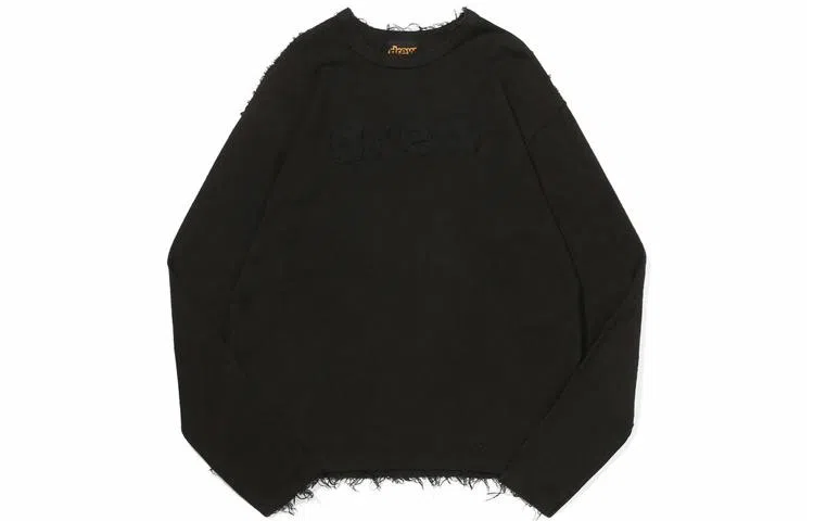Drew House Reverse Terry L/s Tee Black