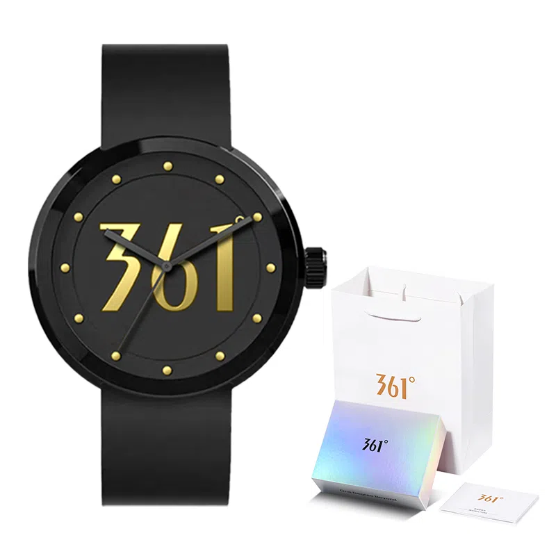 361° Quartz Watch Black Dial