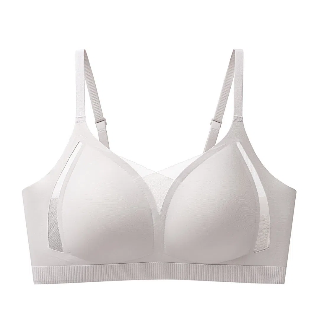 欧迪芬 无痕无钢圈小胸聚拢收副乳防下垂运动文胸 女款