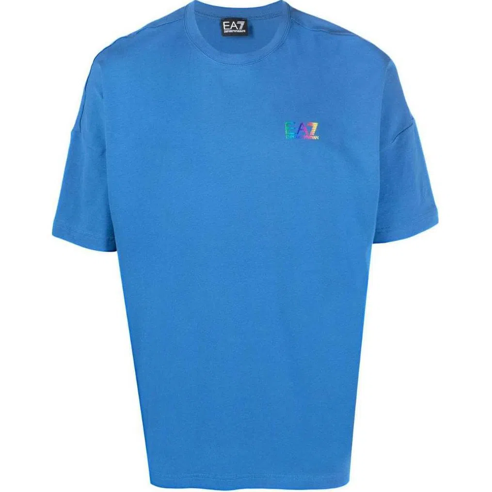 Emporio Armani EA7 SS23 Blue Tee