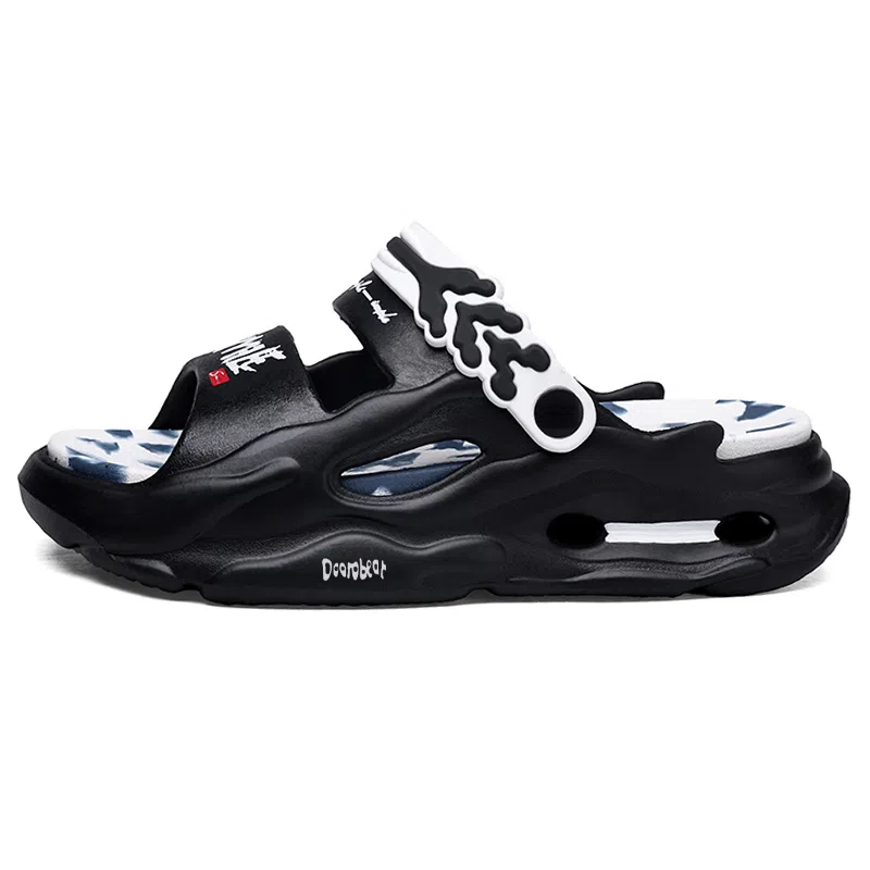 萌芽熊 两穿时尚踩屎感舒适 沙滩凉鞋 男女同款