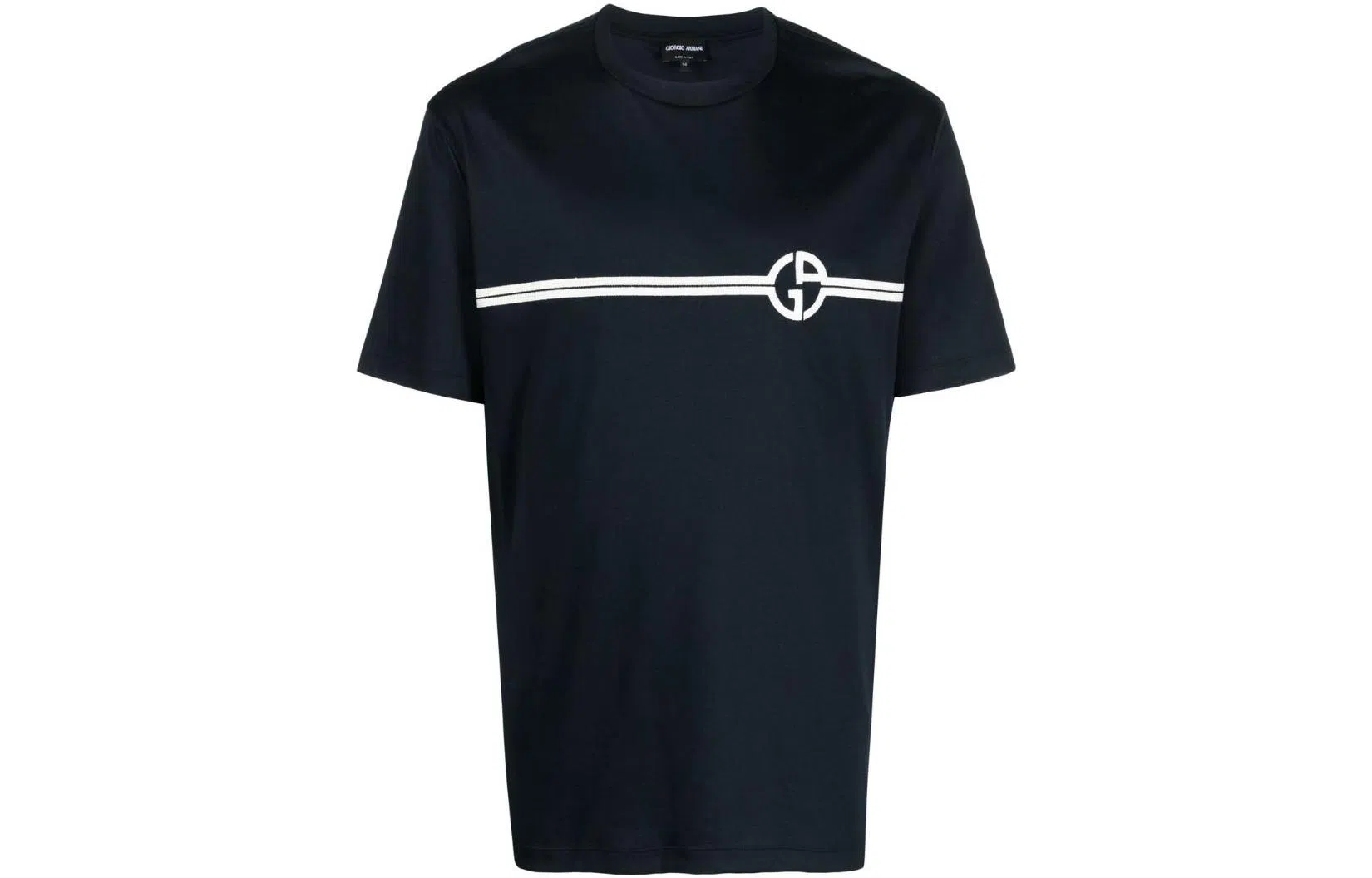 Giorgio Armani SS23 Logo T-Shirt Blue