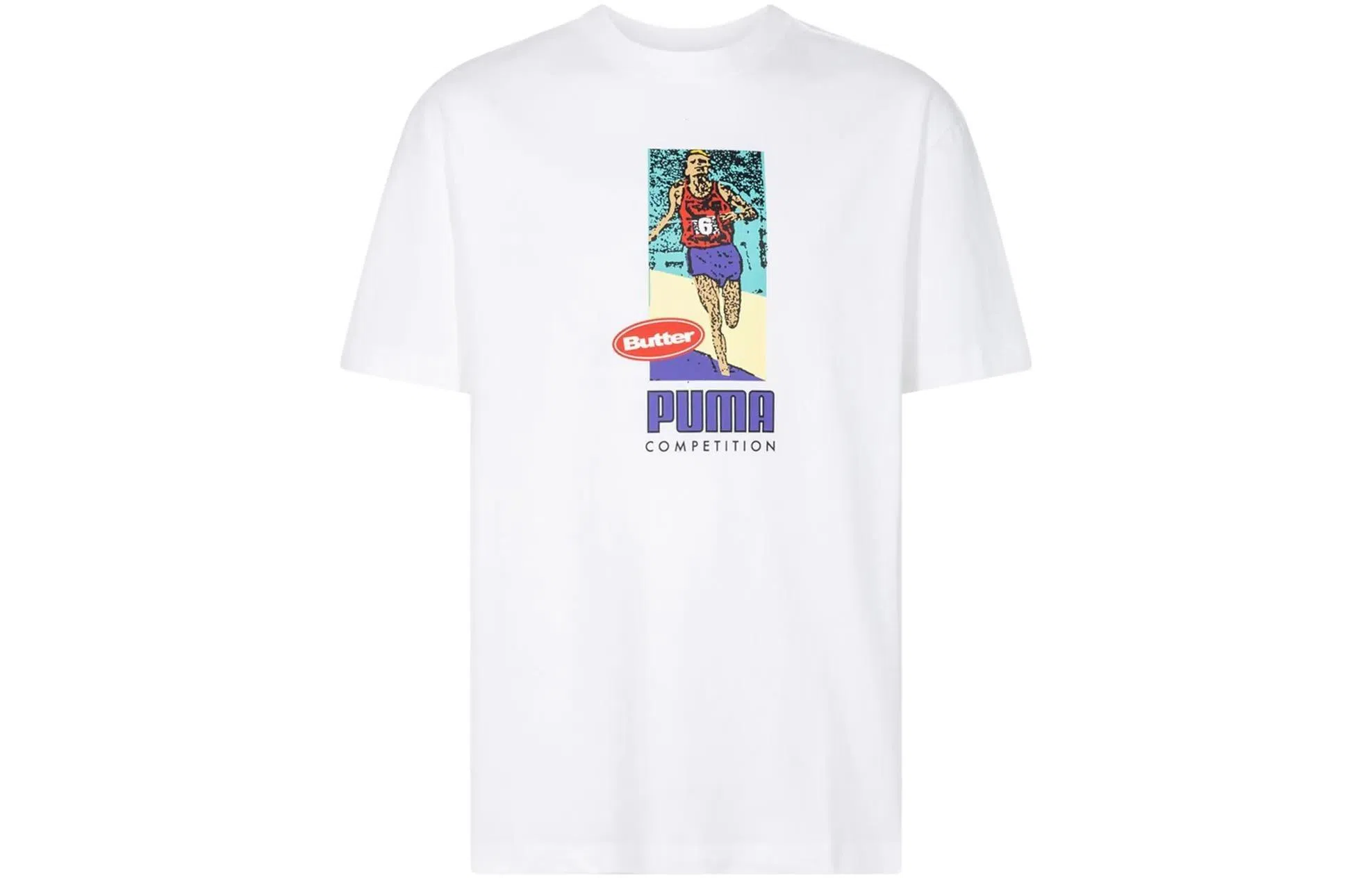 PUMA x BUTTER GOODS Logo T-Shirt White