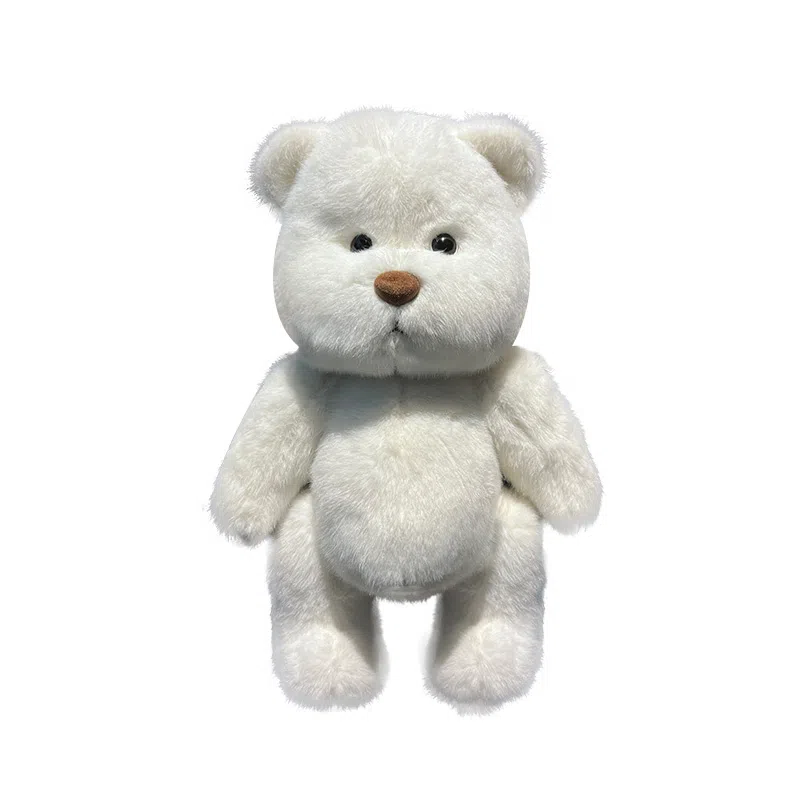 一点潮玩 可爱 可换装小熊娃衣衣服 草莓鲨鱼帽泰迪小白熊服 玩偶周边