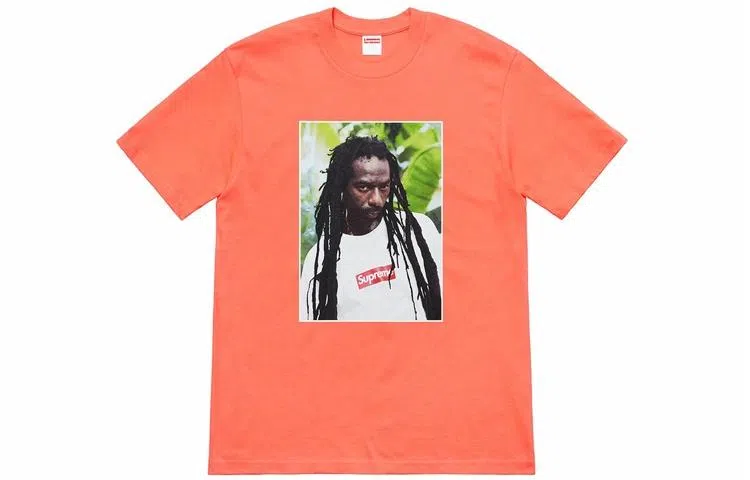 Supreme SS19 Buju Banton Tee Orange