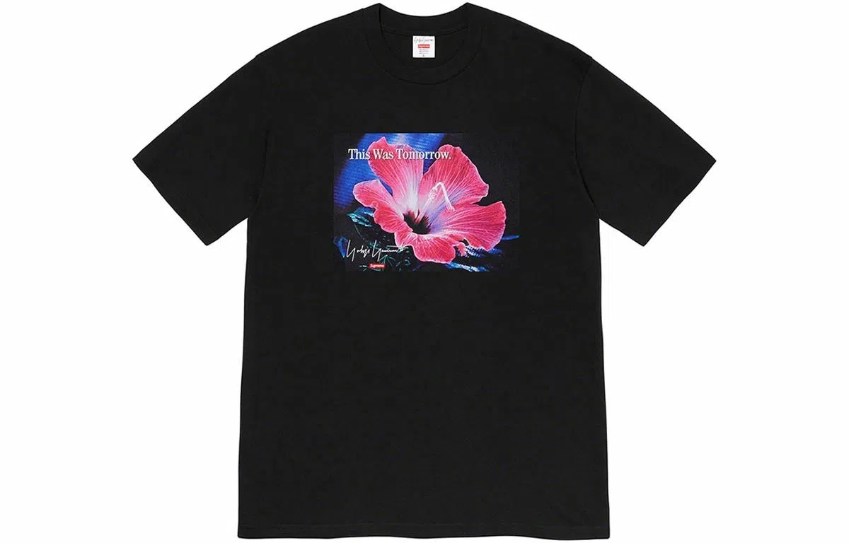 Supreme x Yohji Yamamoto Floral Tee