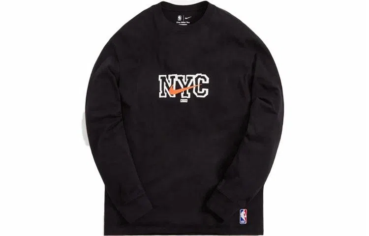 KITH x Nike New York Knicks LS Tee Black T