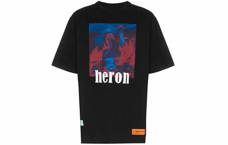Heron Preston Graphic T-Shirt Black