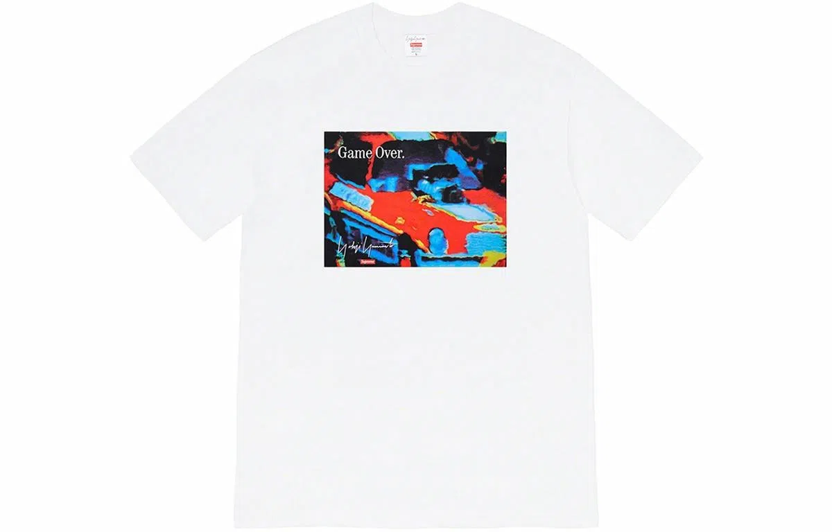 Supreme x Yohji Yamamoto "Game Over" Tee