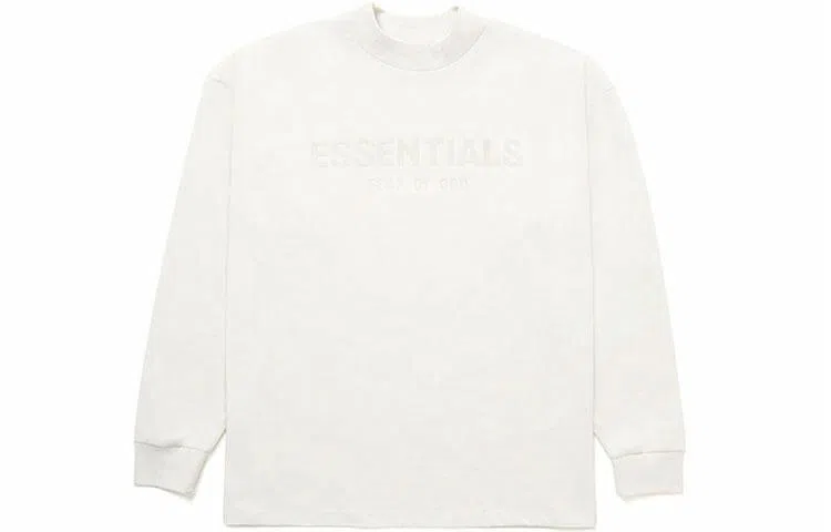 Fear of God Essentials Innersect Adult Ls Tee Greige LogoT
