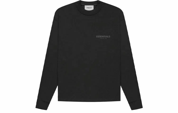 Fear of God Essentials FW21 Ls Tee Stretch Limo LogoT