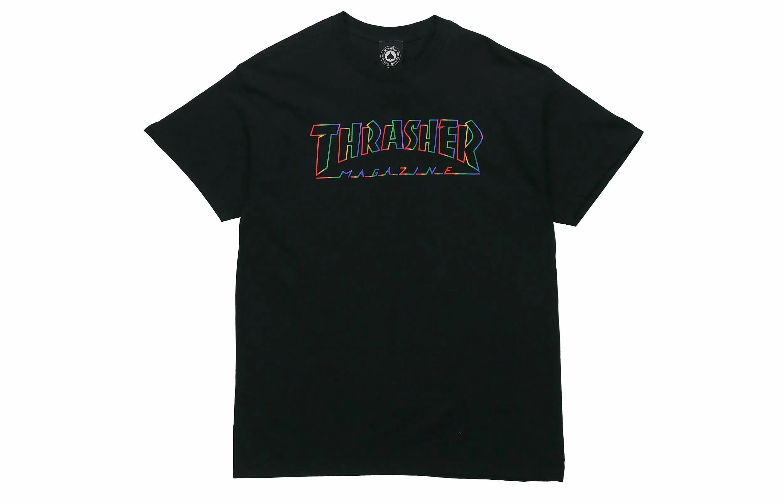 Thrasher Rainbow Flame Tee