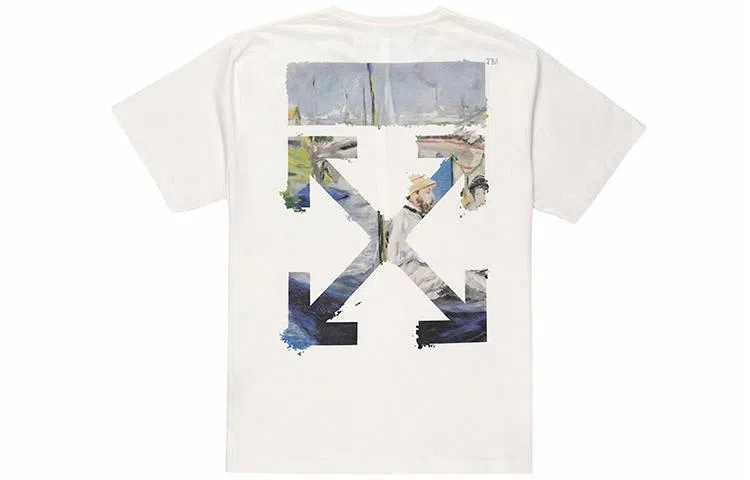OFF-WHITE Arrows Cotton T-Shirt White