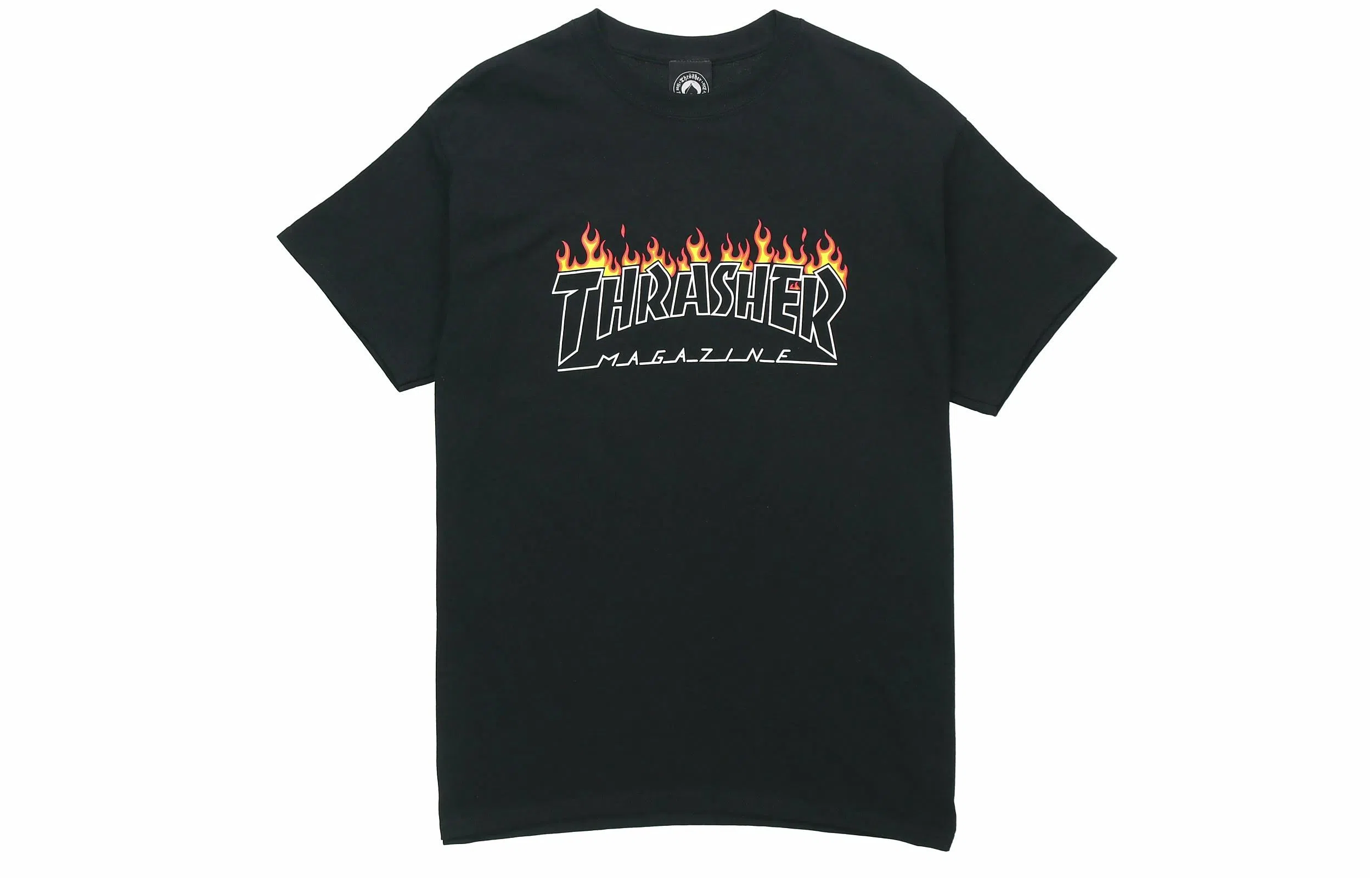 Thrasher Flame T-Shirt Black