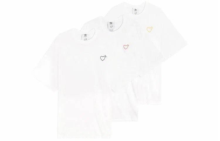 adidas originals x HUMAN MADE 3P Black TeeT 3