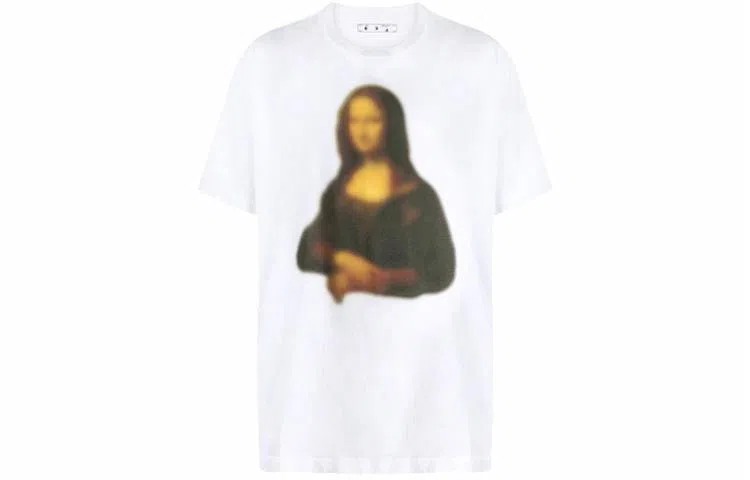 OFF-WHITE Mona Lisa SS21 T-Shirt White