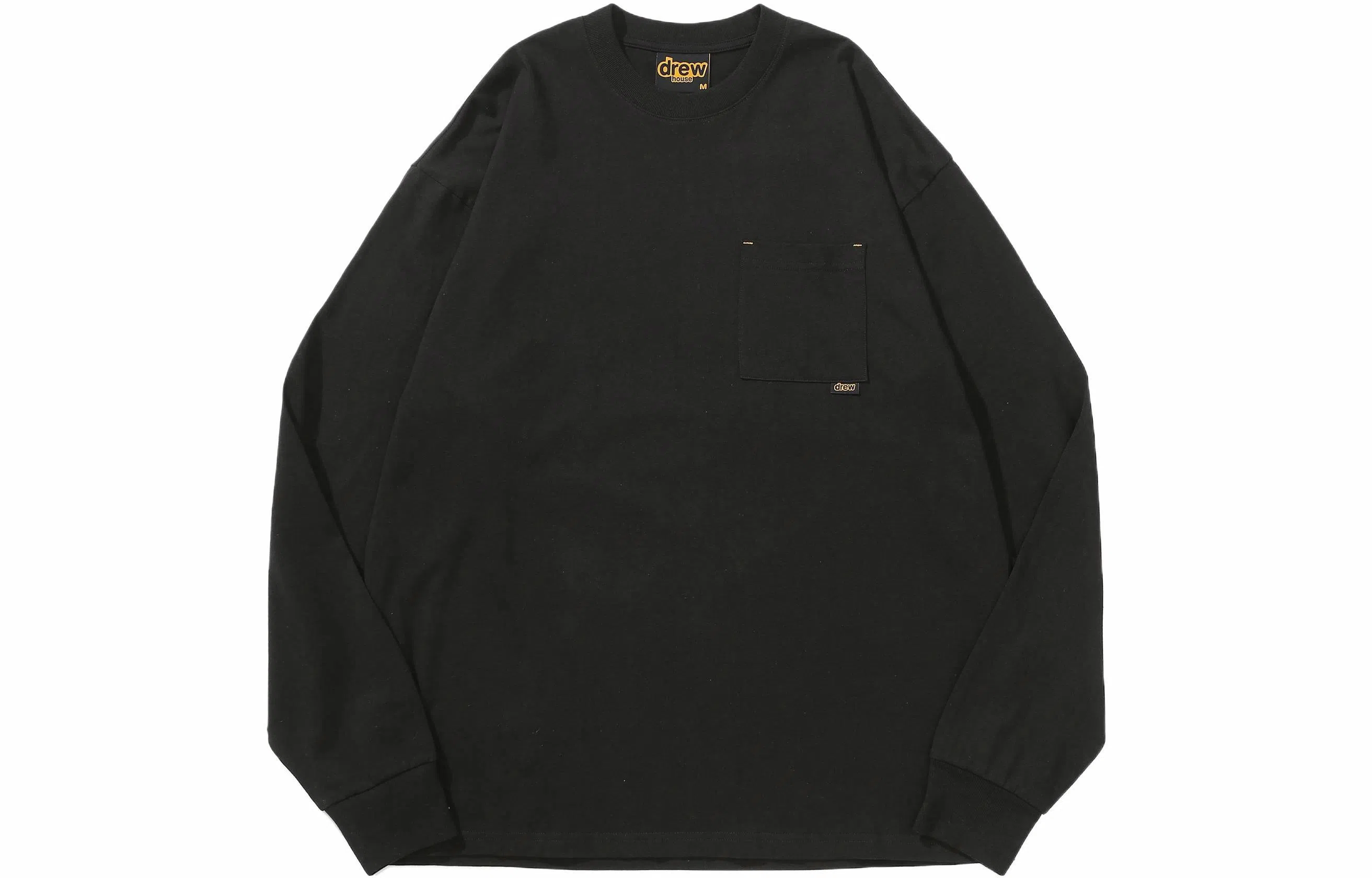 Drew House Basic Ls Pocket Tee Black T