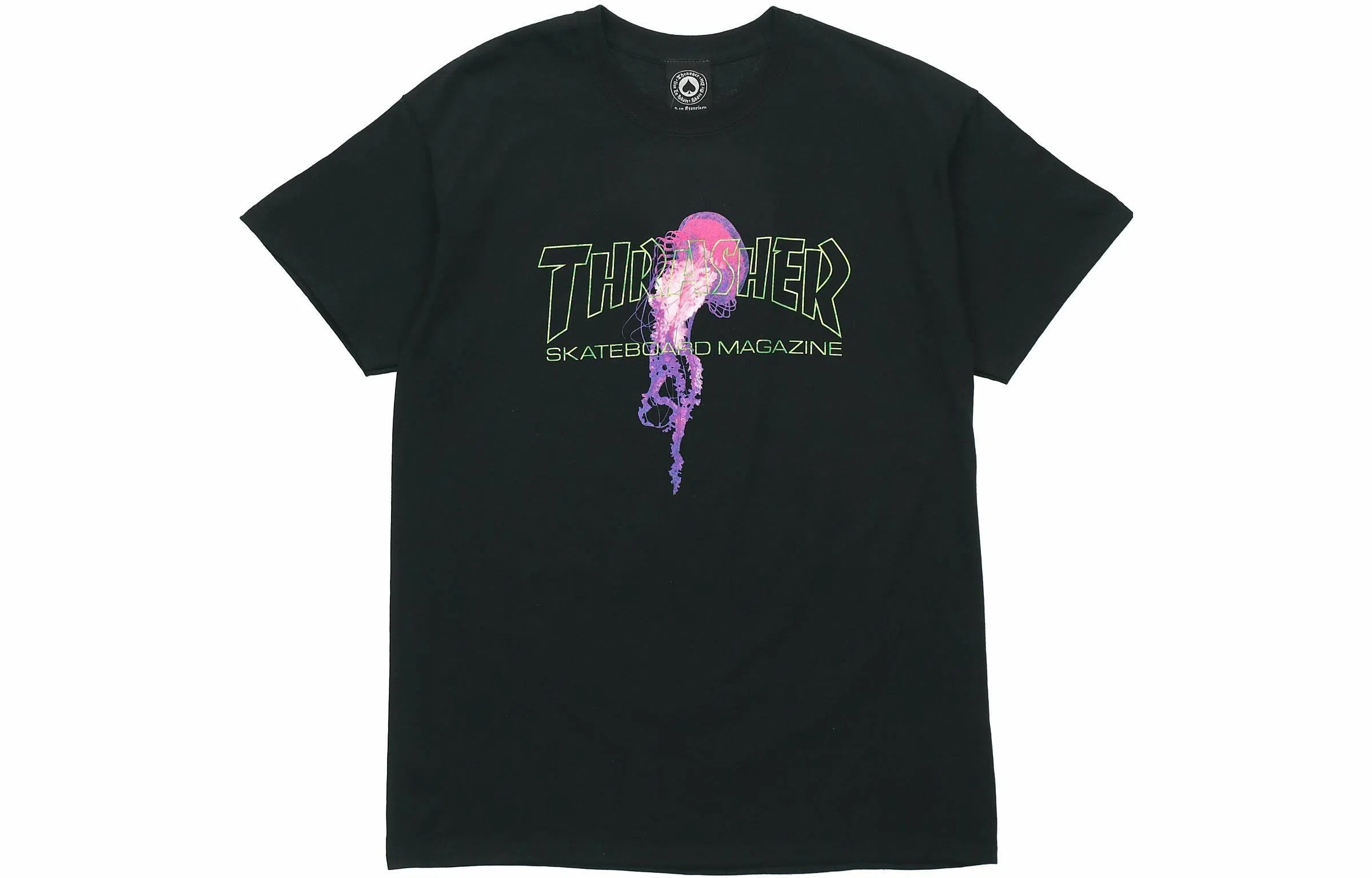 Thrasher Atlantic Drift T-Shirt Black