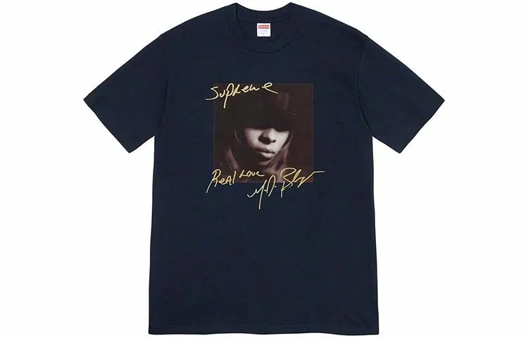 Supreme Mary J. Blige Tee Navy