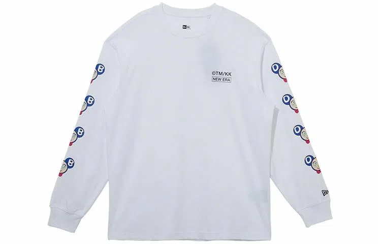 New Era x Takashi Murakami Long Sleeve Tee White