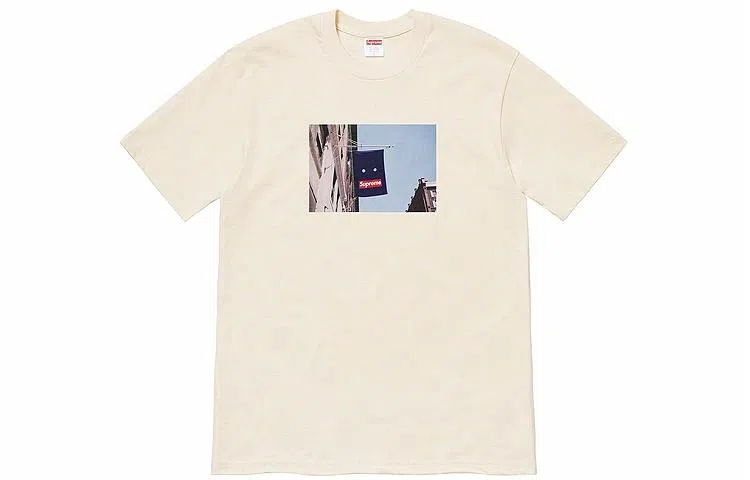 Supreme Banner Tee Natural