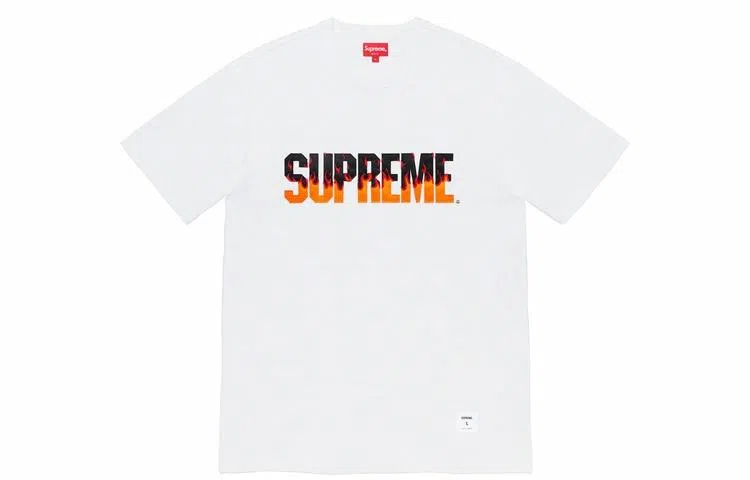 Supreme Flame S/S Top White
