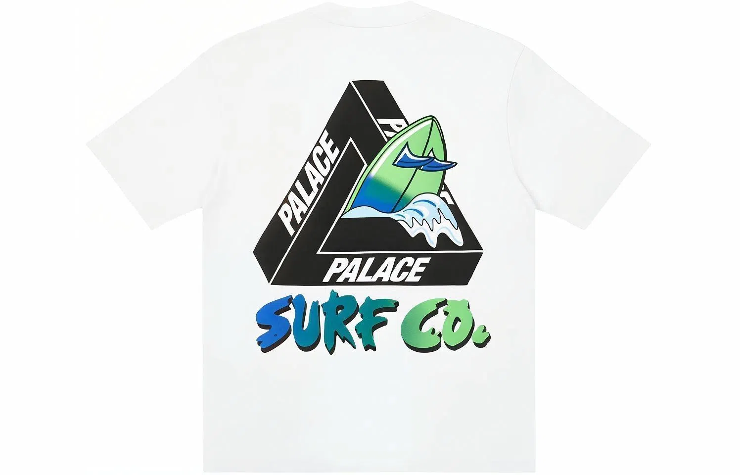 PALACE SS22 Tri-Surf Co T-Shirt White T