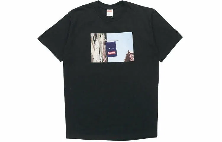Supreme Banner Tee Black
