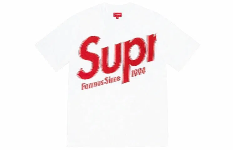 Supreme Intarsia Spellout S/S Top