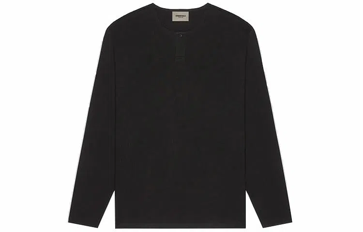 Fear of God Essentials Thermal Long Sleeve Black