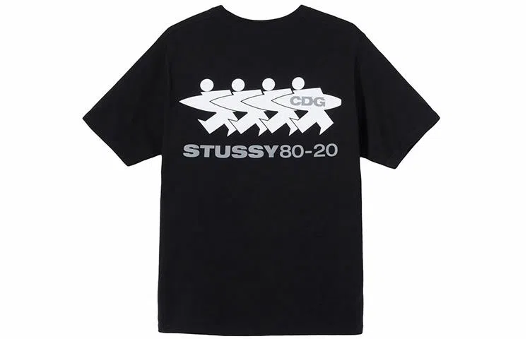 Stussy x CDG LogoT