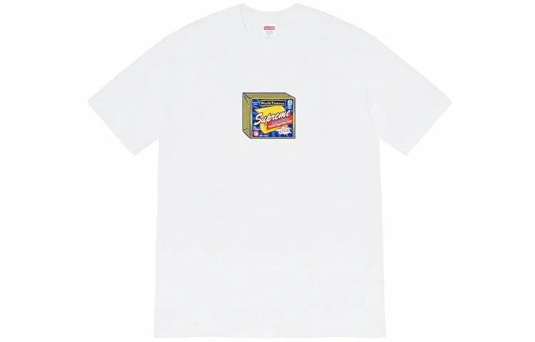 Supreme Cheese Tee White