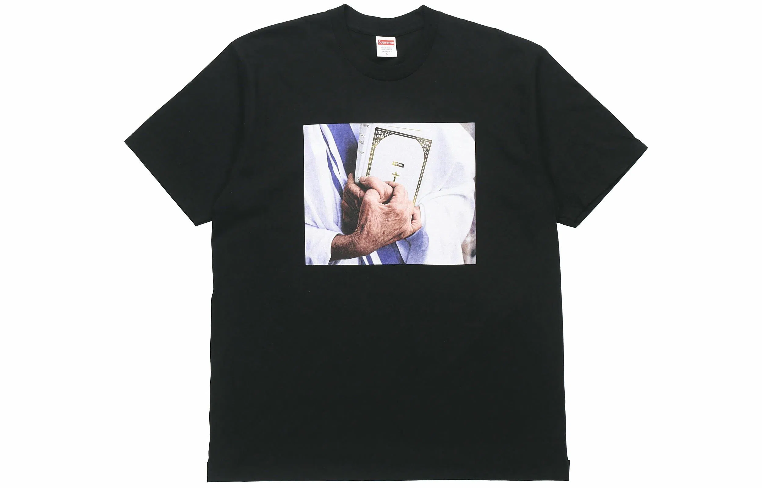 Supreme Bible Tee Black