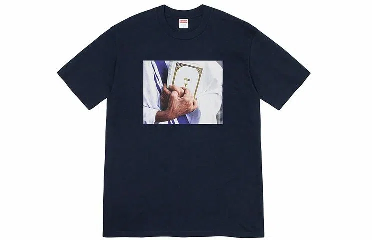 Supreme Bible Tee Navy