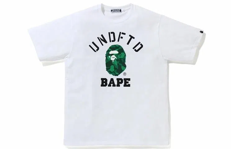 A BATHING APE x UNDEFEATED Ape Head Tee