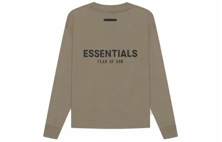 Fear of God Essentials SS21 Long Sleeve Tee Taupe