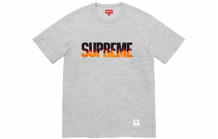 Supreme Flame S/S Top Grey