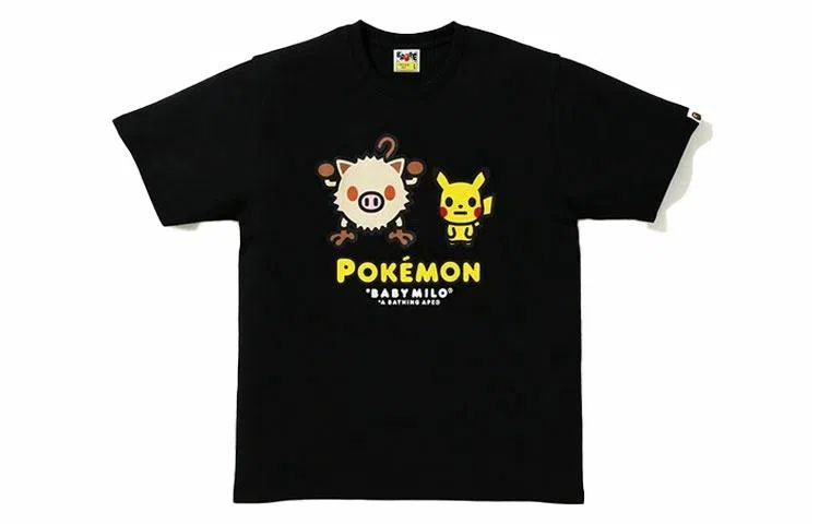 A BATHING APE BAPE x POKEMON Pikachu T-Shirt
