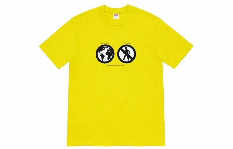 Supreme FW19 Week 1 Save The Planet Tee Sulfer T