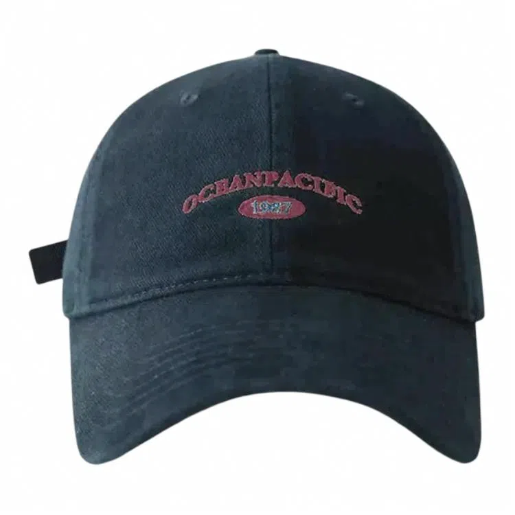 杨同学 韩版帽子 大头围显脸  韩系百搭 软顶刺绣字母 聚酯纤维 鸭舌帽 男女同款情侣款