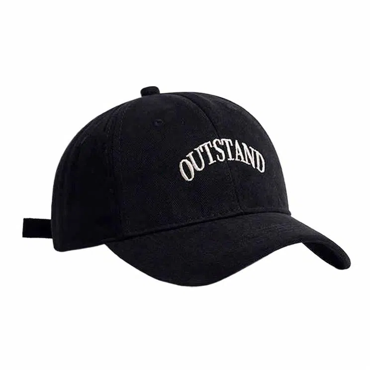 木林森 休闲简约字母刺绣学院风户外出行时尚潮流百搭防晒遮阳加大宽檐大头围显脸小 棉 鸭舌帽 男女同款情侣款