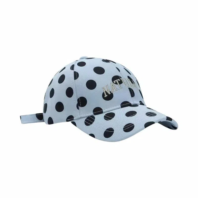 尚先生 尚先生韩系青年春秋圆点字母时尚夏季遮阳帽青年百搭小众 棉 鸭舌帽 男女同款情侣款