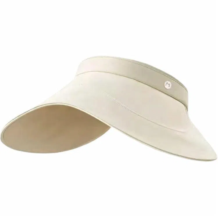 杨同学 空顶 防紫外线 可折叠 大帽檐 户外时尚 环绕式 透气太阳蛋卷帽子 腈纶 防晒帽 女款