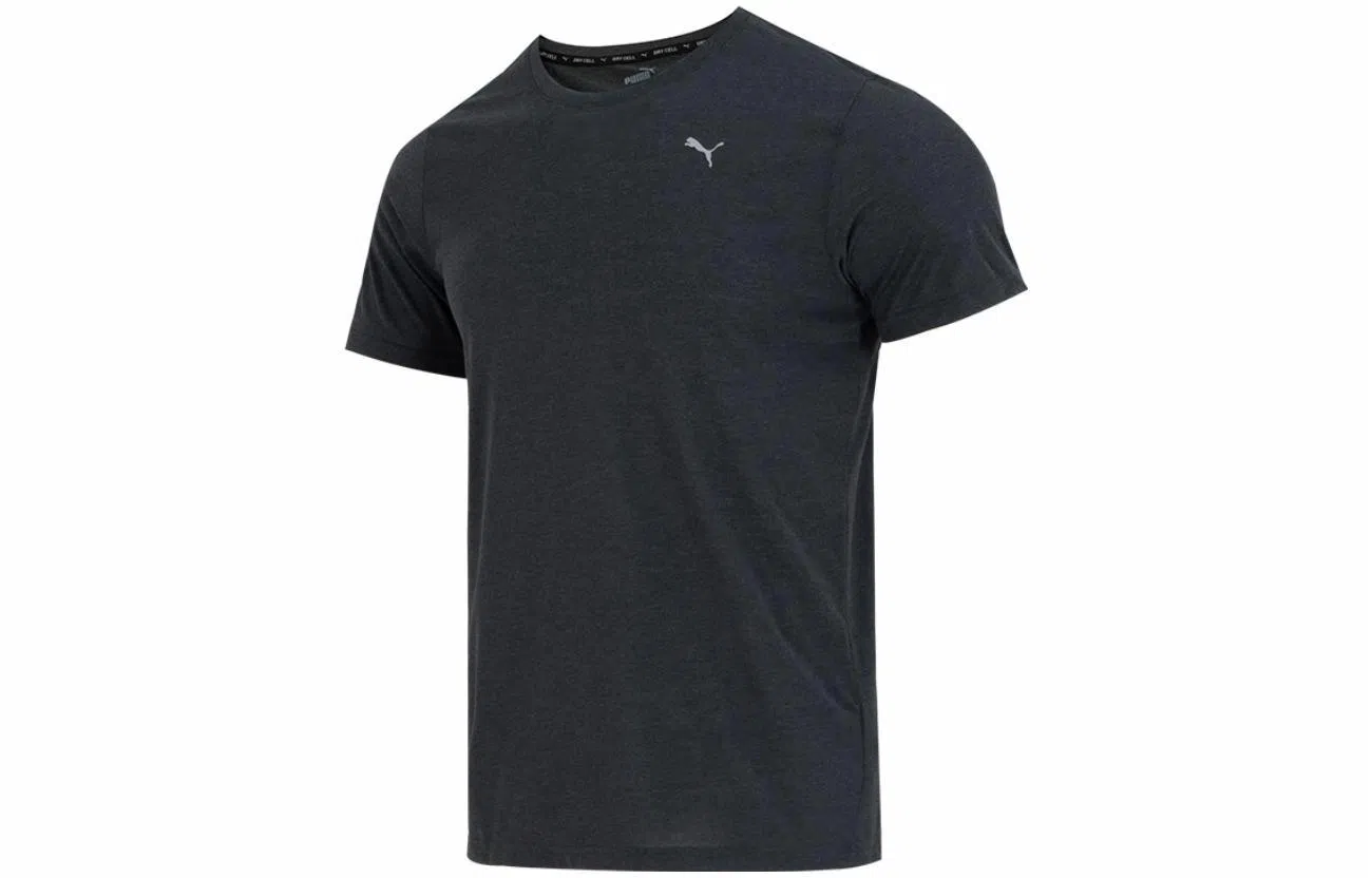 PUMA Performance Heather Tee M LogoT